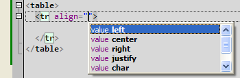 Attribute values